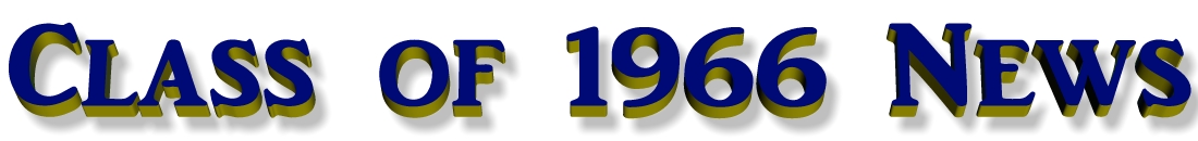 Class of 1966 News Banner