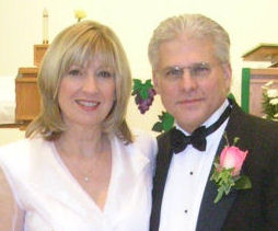 Ellen Drinkwater & her new husband Dan Homp