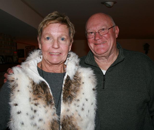 Coach Bill Daletski and wife Sylvia