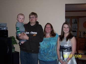 Connor, Travis, Becky and Mary