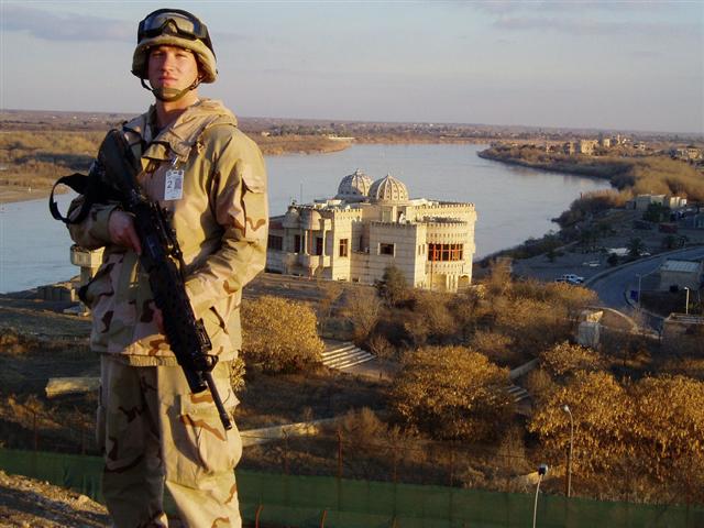 Joshua Ladd in Iraq