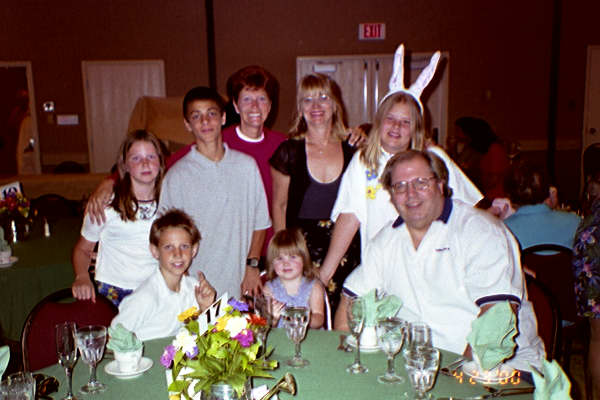 Kurt Meyer & Family Easter Sunday, 2000